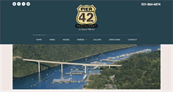 Desktop Screenshot of pier42restaurant.com